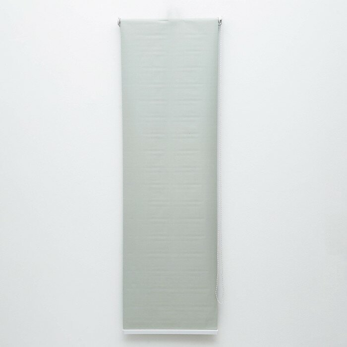 Штора рулонная «Нега», блэкаут, 120×180 см, цвет бежевый - фотография № 2