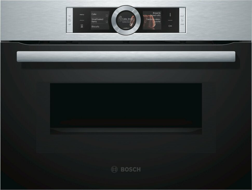 Духовой шкаф с СВЧ Bosch CMG636BS1