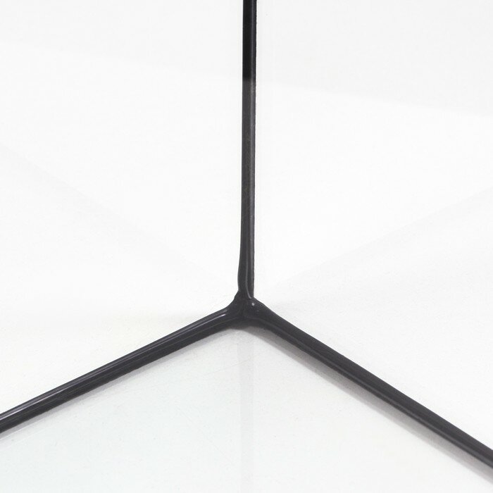 Пижон Аквариум прямоугольный с крышкой, 50 литров, 51 х 27 х 35/40 см, чёрный - фотография № 4