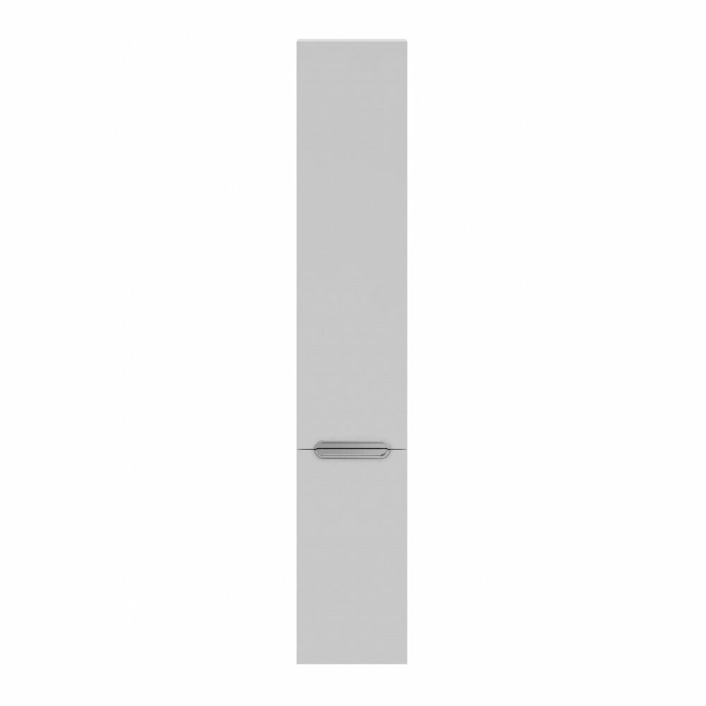 Шкаф-пенал AM.PM SPIRIT M70CHR0326WG подвесной, правый, двери с доводчиками, 32 см, белый глянец - фотография № 1