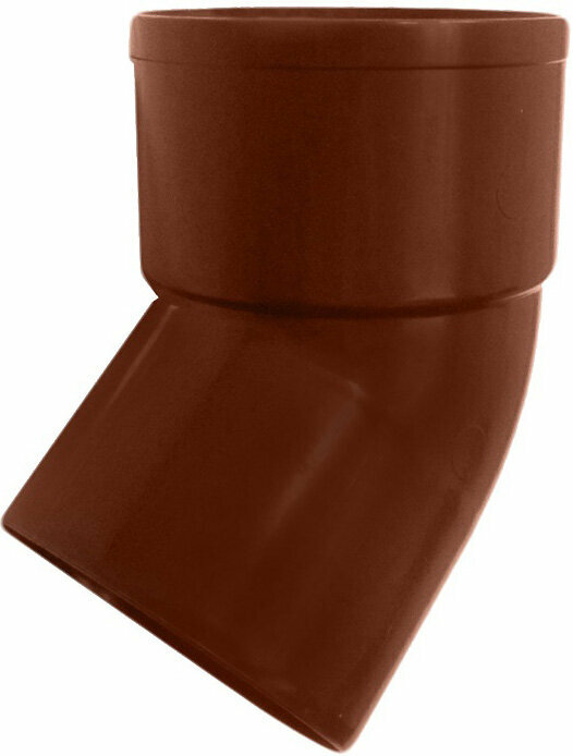 Мурол отвод трубы 45гр. d80 коричневый / MUROL отвод трубы 45 гр. d80 коричневый