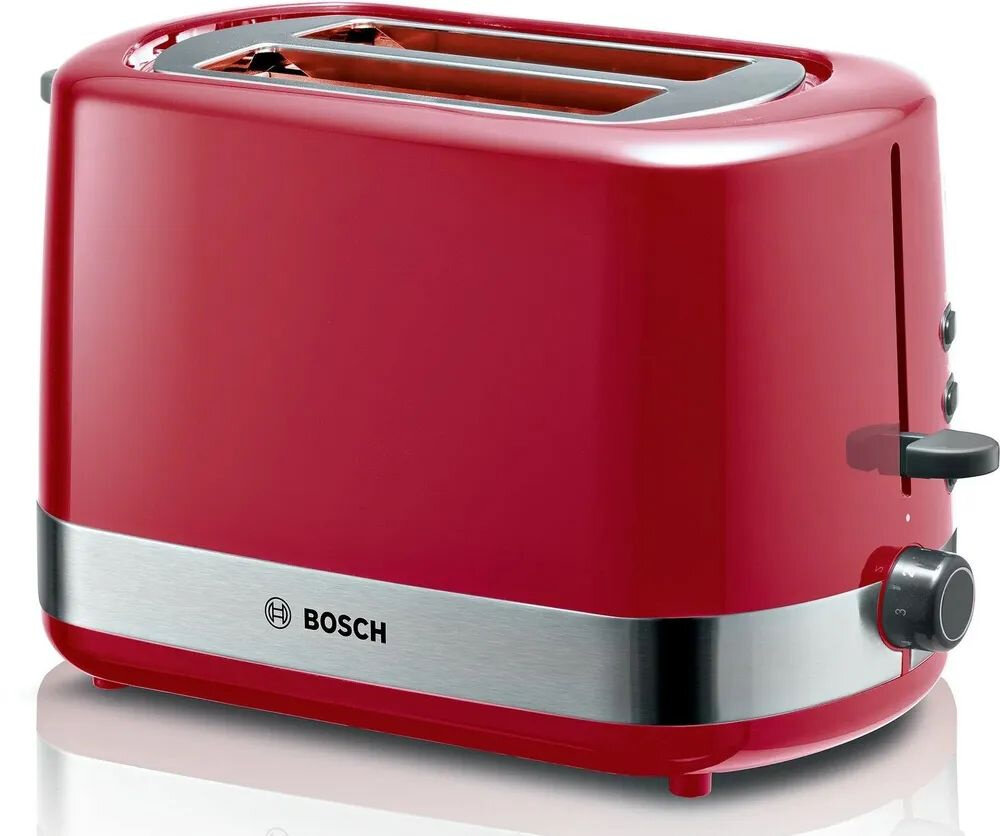 фото Тостер Bosch TAT6A514 800Вт красный