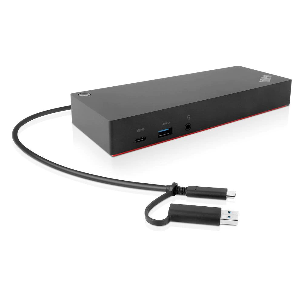 Док-станция Lenovo Док-станция Lenovo ThinkPad Hybrid USB-C with USB-A Dock для ноутбука USB Type-C Lenovo ThinkPad X1 Carbon (6th Gen), X1 Carbon (5th Gen), X1 Yoga, X280, T470, E580, E480, 13 2nd Gen 40AF0135EU