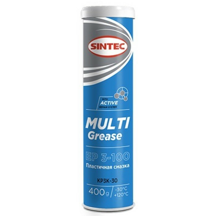 Многоцелевая пластичная смазка Sintec Multi Grease EP 3-100 синяя 400 г