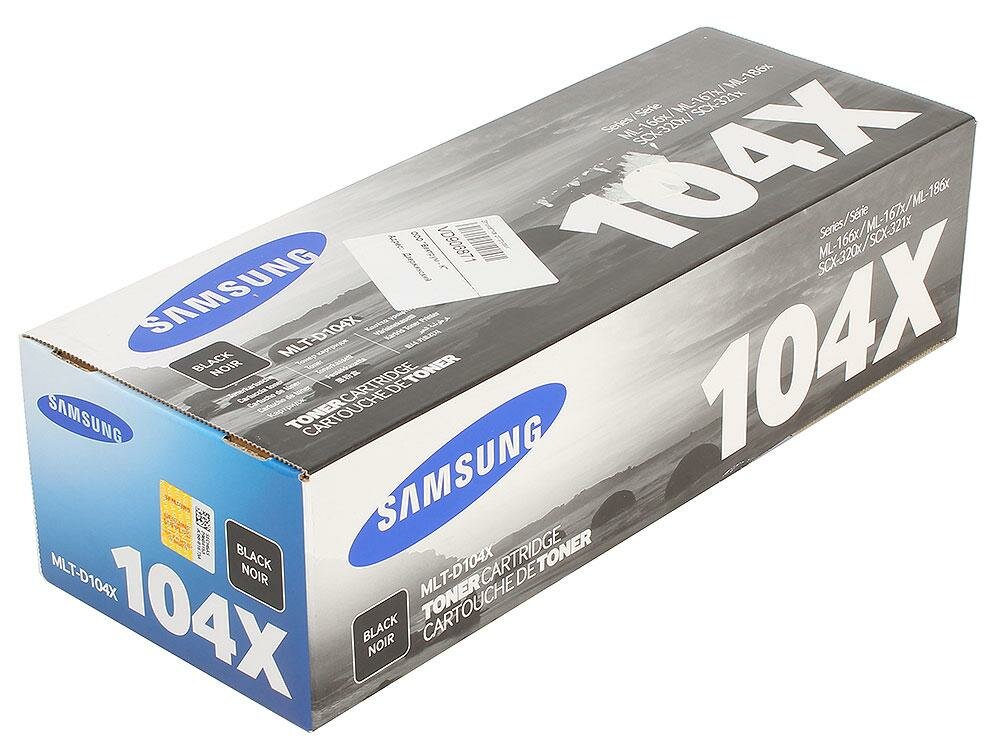 Картридж Samsung MLT-D104X 700стр Черный