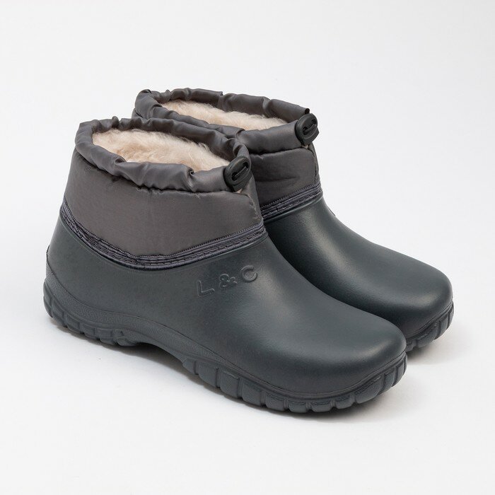 фото Галоши утеплённые с надставкой, цвет микс, размер 36