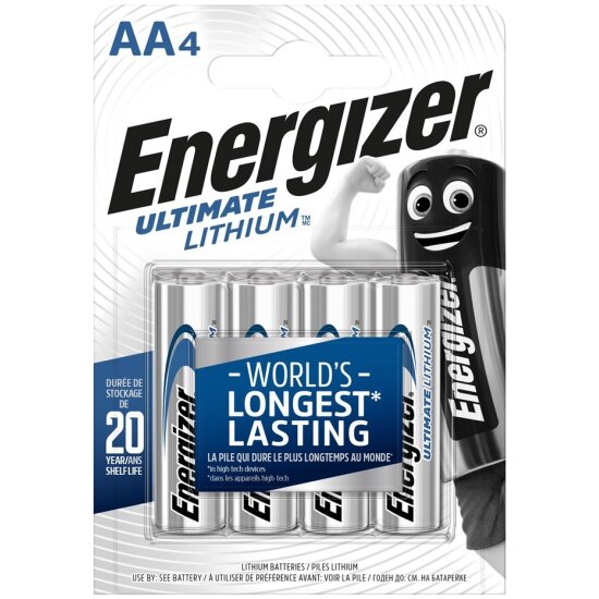 AA Батарейка Energizer Ultimate FSB4, 4 шт. - фото №1