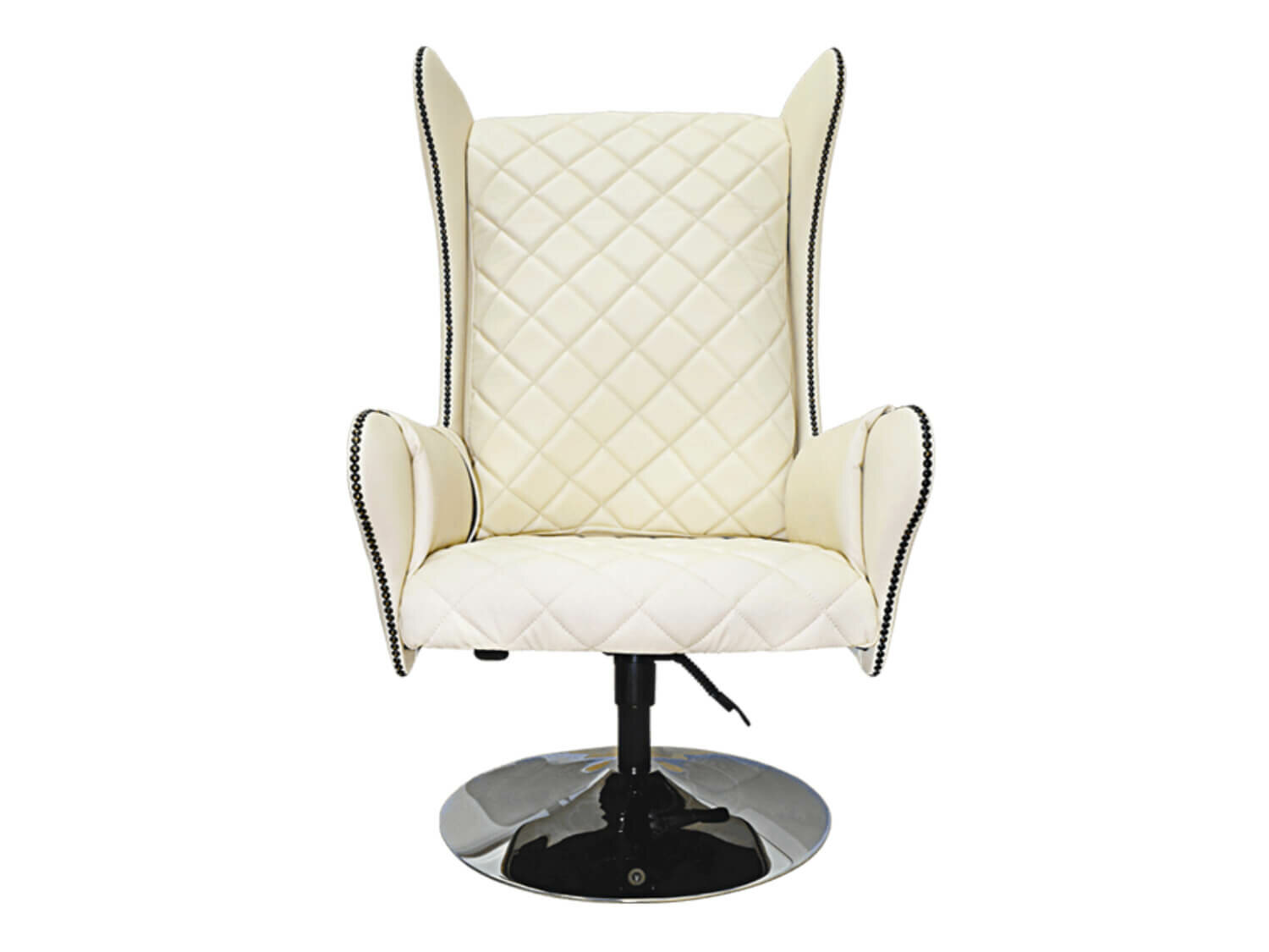 Дизайнерское массажное кресло EGO Lord EG3002 Крем (Арпатек) - фотография № 2