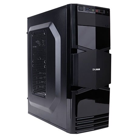 Корпус Zalman ZM-T3, без БП, черный, mATX