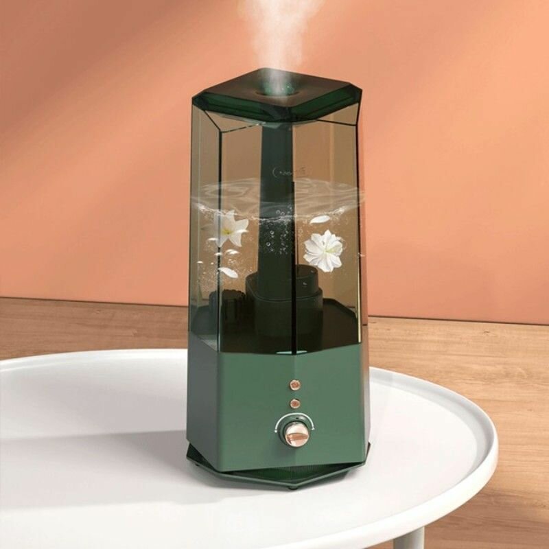 Увлажнитель воздуха Deerma Humidifier DEM-F360W, ультразвуковой, 25 Вт, до 40м, 280мл/ч, 4л - фотография № 1