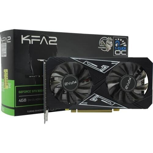 Видеокарта Kfa2 GTX1650 EX-1 Click OC PLUS