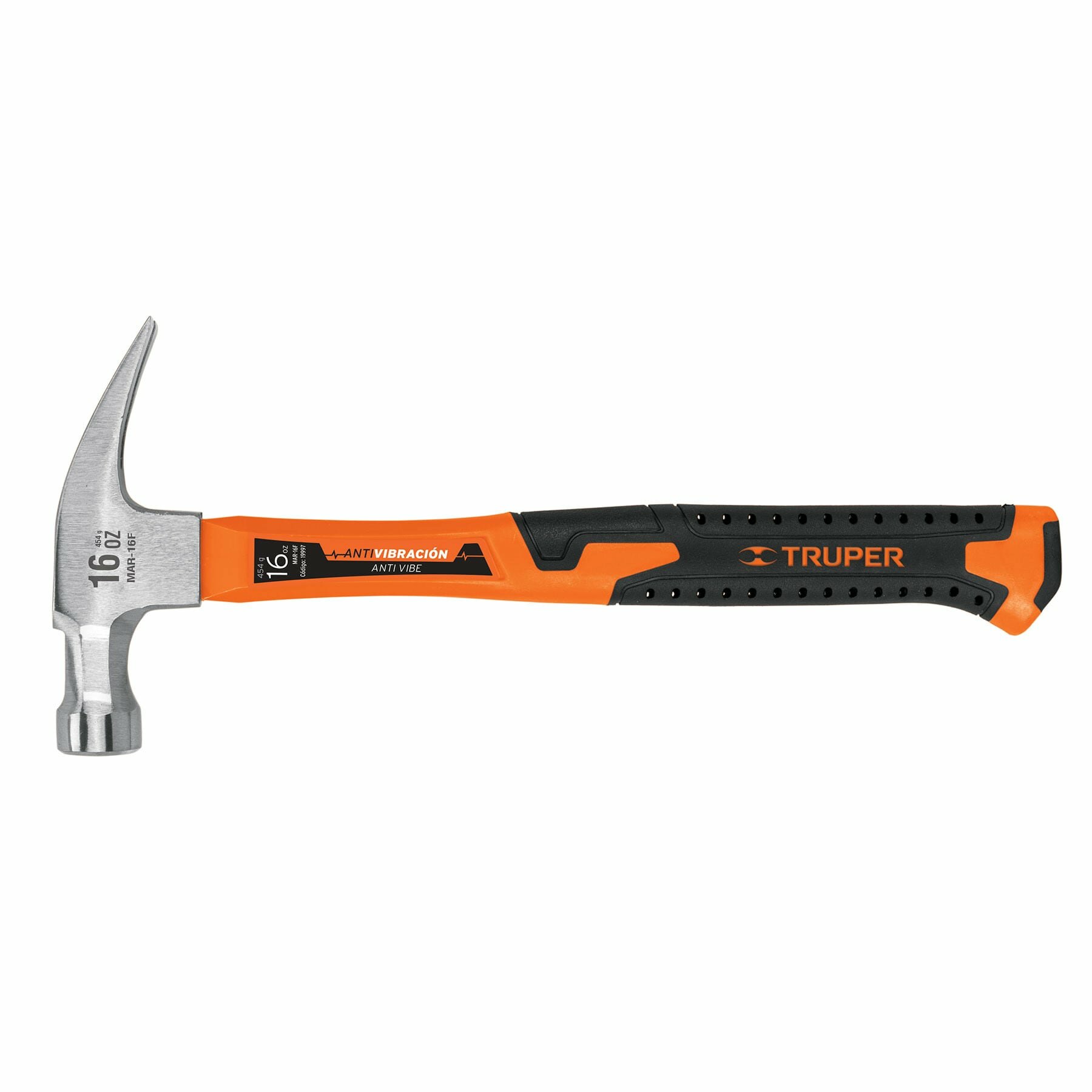 фото Молоток столярный фиберглассовая ручка 0,45 кг MAR-16F 19997