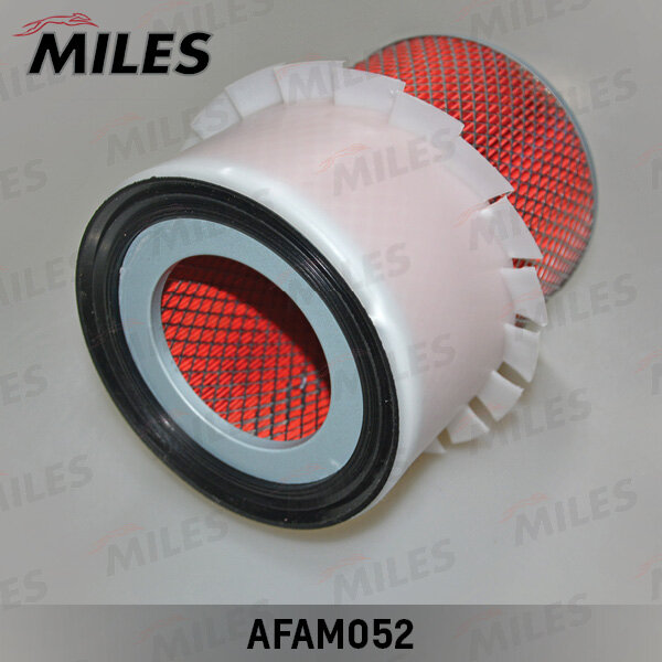 Фильтр воздушный mitsubishi pajero 2.8td/3.0v6 94- AFAM052 (filtron am468/4 mann c16148) AFAM052 Miles AFAM052