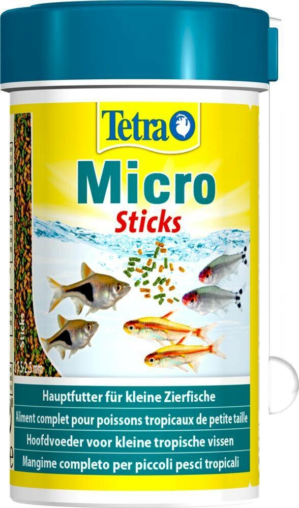 Корм для рыб Tetra для мелких видов Micro Sticks, 100 мл (0.1 кг) (3 штуки)