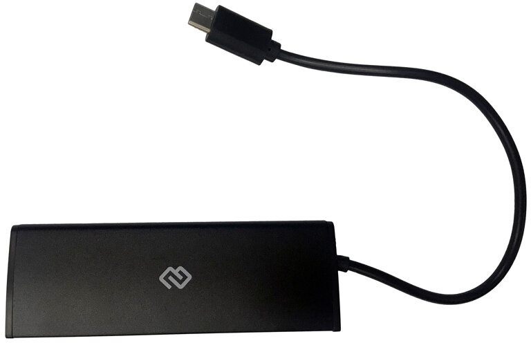 USB-концентратор Digma HUB-4U2.0-UC-B