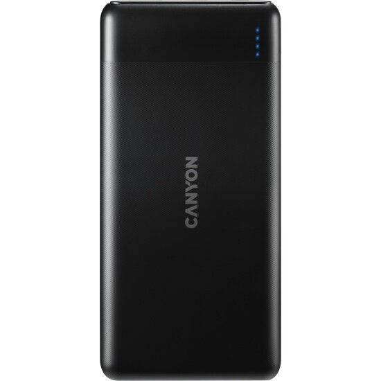 Внешний аккумулятор CANYON (Power Bank) PB-107, 10000мAч, черный