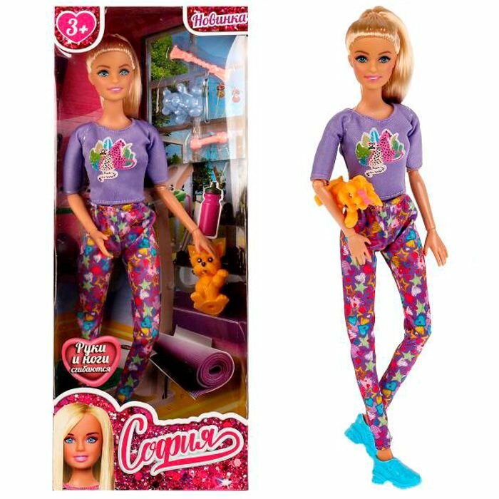 Карапуз Кукла софия 29см с питомцем 66001PET-S2-S-BB