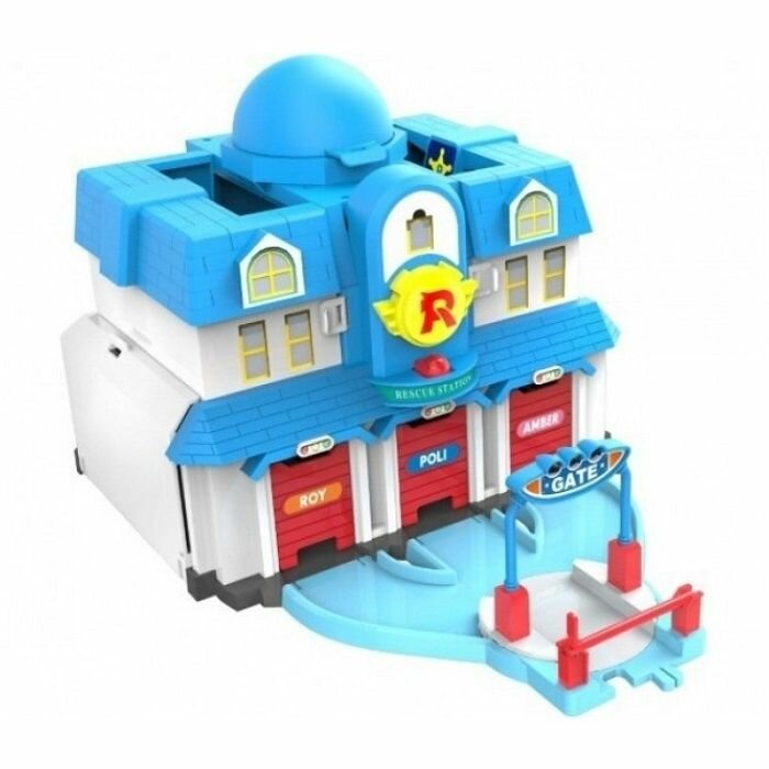Набор Silverlit Robocar Poli, Штаб-квартира 2.0 Robocar Poli (Silverlit) - фото №2