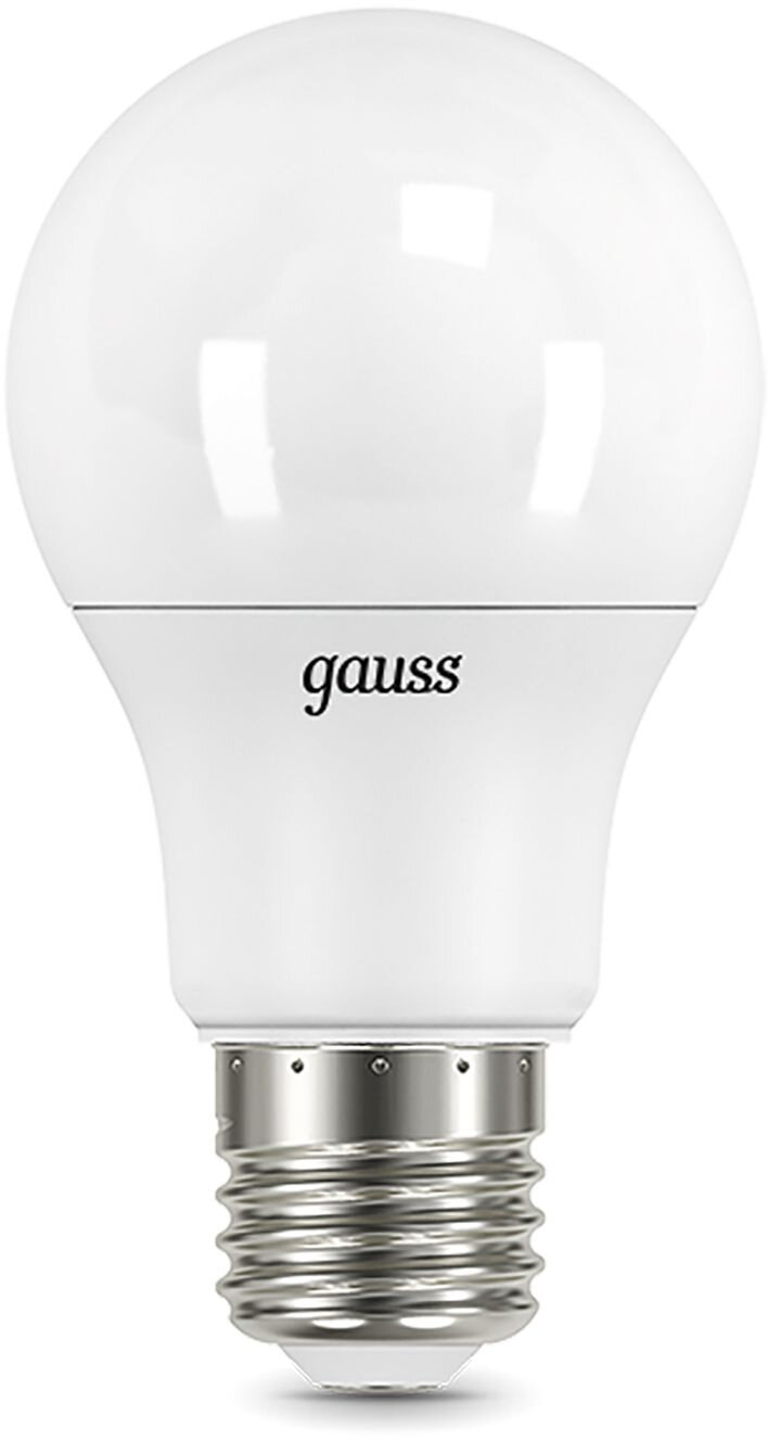 Упаковка ламп LED GAUSS E27, шар, 16Вт, 3000К, белый теплый, 10 шт.