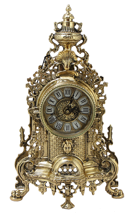 Часы каминные "Париж" 24х40х11см. арт.BP-27052-D Belo De Bronze