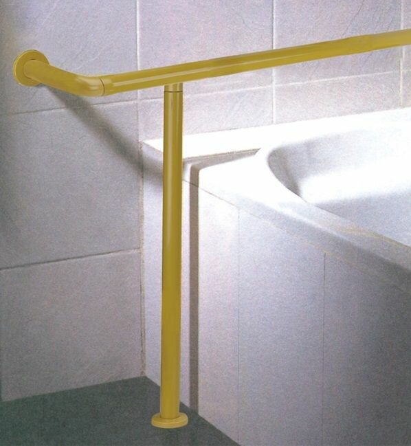 Поручень для санитарно-гигиенических комнат Мега-Оптим 8825 желтый