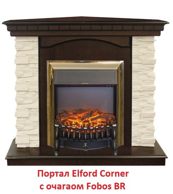 Угловой классический портал Real-Flame Elford Corner STD/EUG - фотография № 4