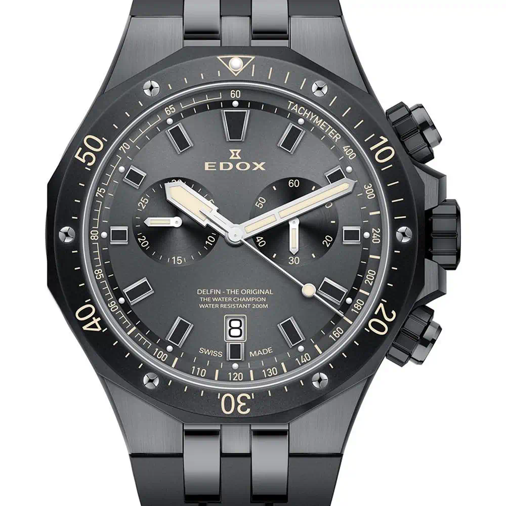 Наручные часы Edox Delfin 10109 357GNCA NINB