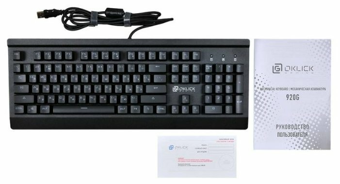 Клавиатура Oklick 920G black