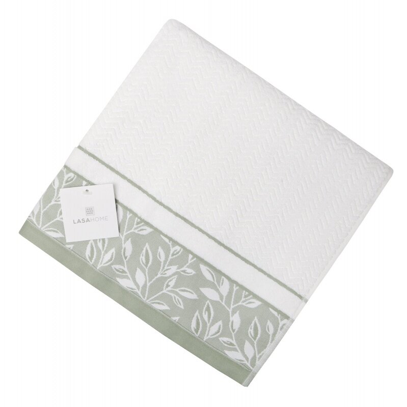 фото Полотенце 70 х 140 см Lasa Home Spring II зелёный