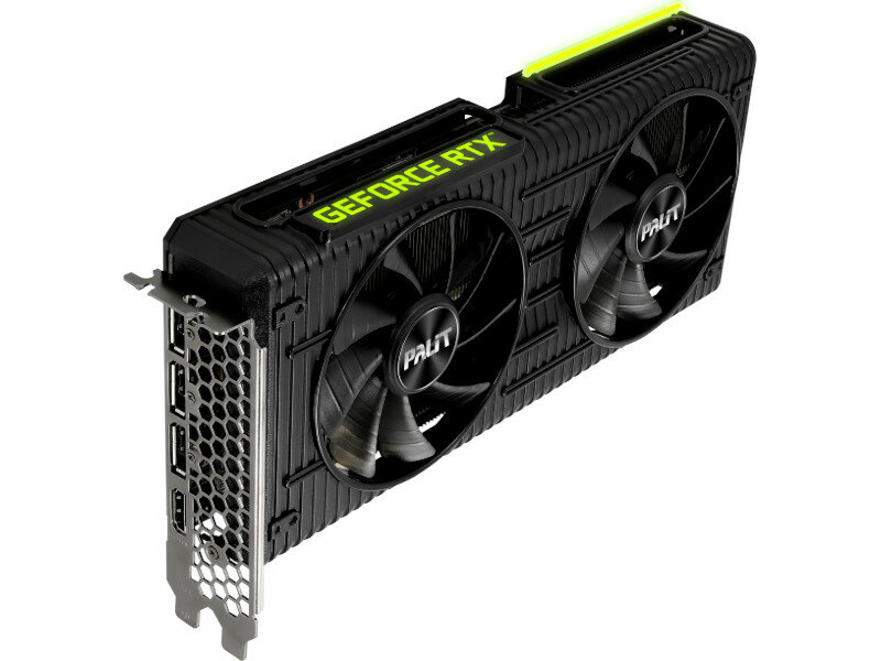 Видеокарта Palit GeForce RTX 3060 Ti Dual OC 8GB (NE6306TS19P2-190AD V1) Retail