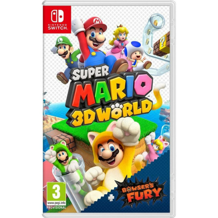 Игра Super Mario 3D World + Bowser's Fury (Nintendo Switch) (rus)