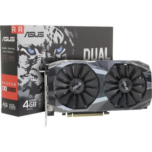 Видеокарта Asus DUAL DUAL-RX560-4G