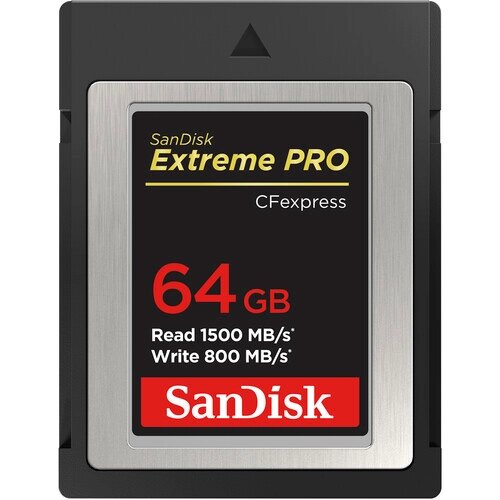 Карта памяти SanDisk Extreme Pro CFexpress Type B 64GB R1500/W800MB/s (SDCFE-064G-GN4NN)