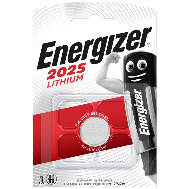 Батарейка CR 2025 Energizer *** ENERGIZER ENR-083026 | цена за 1 шт