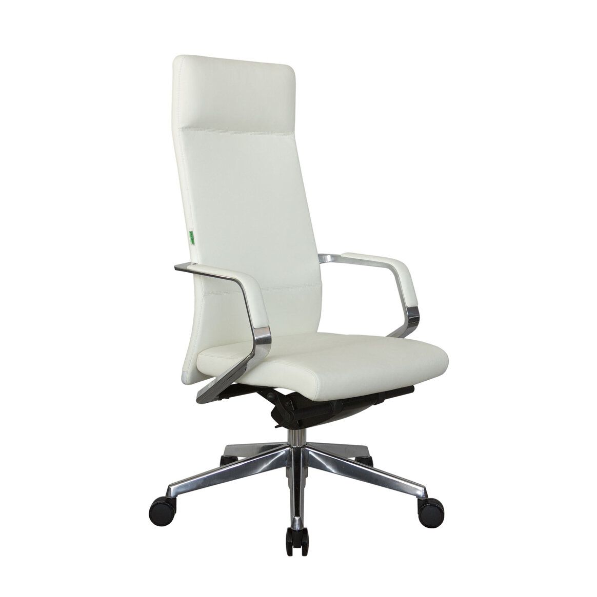 Кресло для руководителя в офис Riva Design A1811 кожа Белое