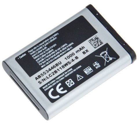 Аккумуляторная батарея для Samsung C5212 Duos AB553446BU