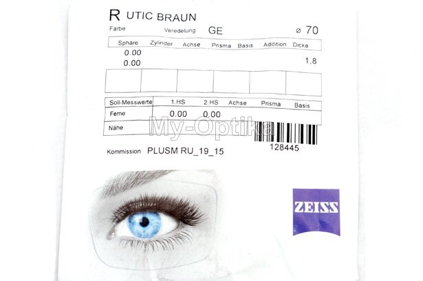 Carl Zeiss SV 1.5 Mineral Umbramatic Brown Gold ET