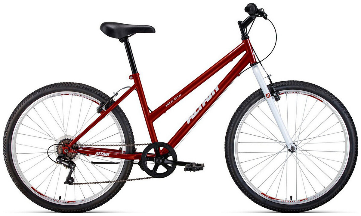 Велосипед Altair ALTAIR MTB HT 26 low 2021 рост 15'' красный/белый