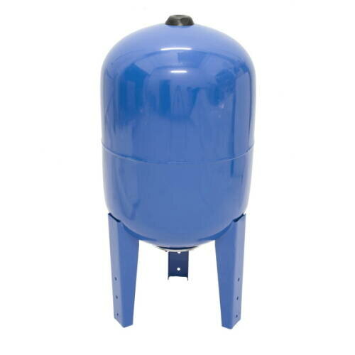 Гидроаккумулятор вертикальный синий Zilmet ULTRA-PRO - 50л. (PN10 мемб. бутил фланец стальной)