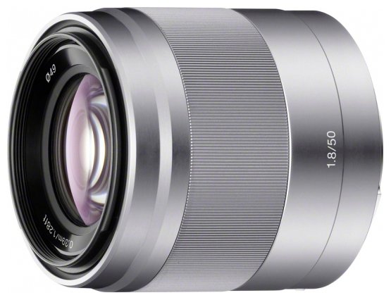 Объектив Sony 50mm f/1.8 OSS Silver (SEL-50F18) Sony E