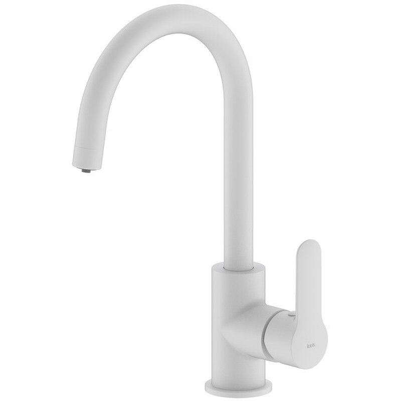 Смеситель для кухни Iddis Cuba CUBWTFJi05 Белый матовый