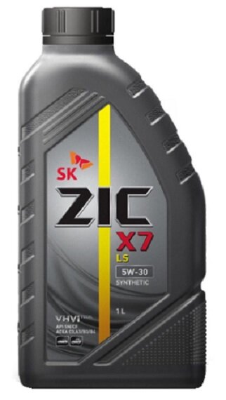 Масло моторное синтетика Zic X7 LS 5W-30 SN C3 1Л