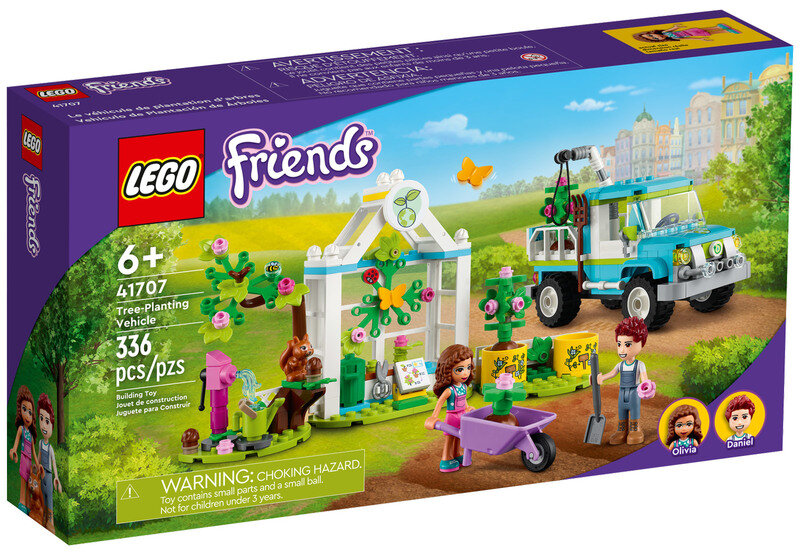 Конструктор LEGO Friends Машина для посадки деревьев 336 деталей