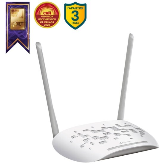 Wi-Fi точка доступа TP-LINK TL-WA801N RU, белый