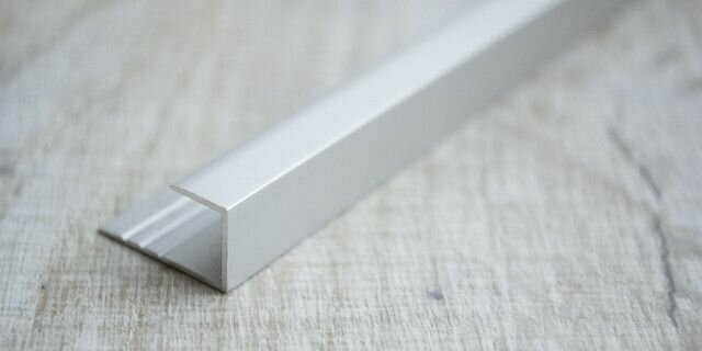 Алюминиевый профиль для керамической плитки 10-12 мм Премиум - фотография № 2