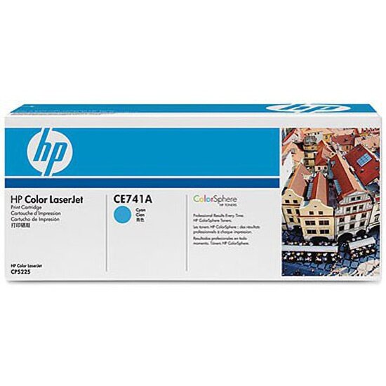 Картридж HP CE741A Cyan для Color LJ CP5225 (7300 стр.)