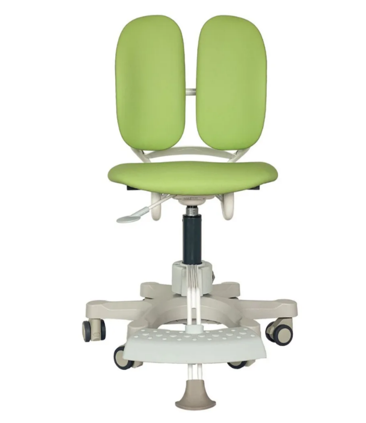 Кресло детское ортопедическое DUOREST DUOKIDS KIDS MAX DR-289SF GREEN MILKY 2SEG1 экокожа зеленая