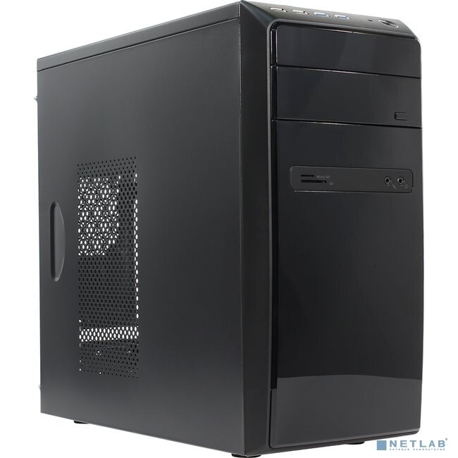 Powerman Корпус ES726BK PM-450ATX U2*2+U3*2+A(HD) MicroATX (PSU Powerman) 6120259 чёрный