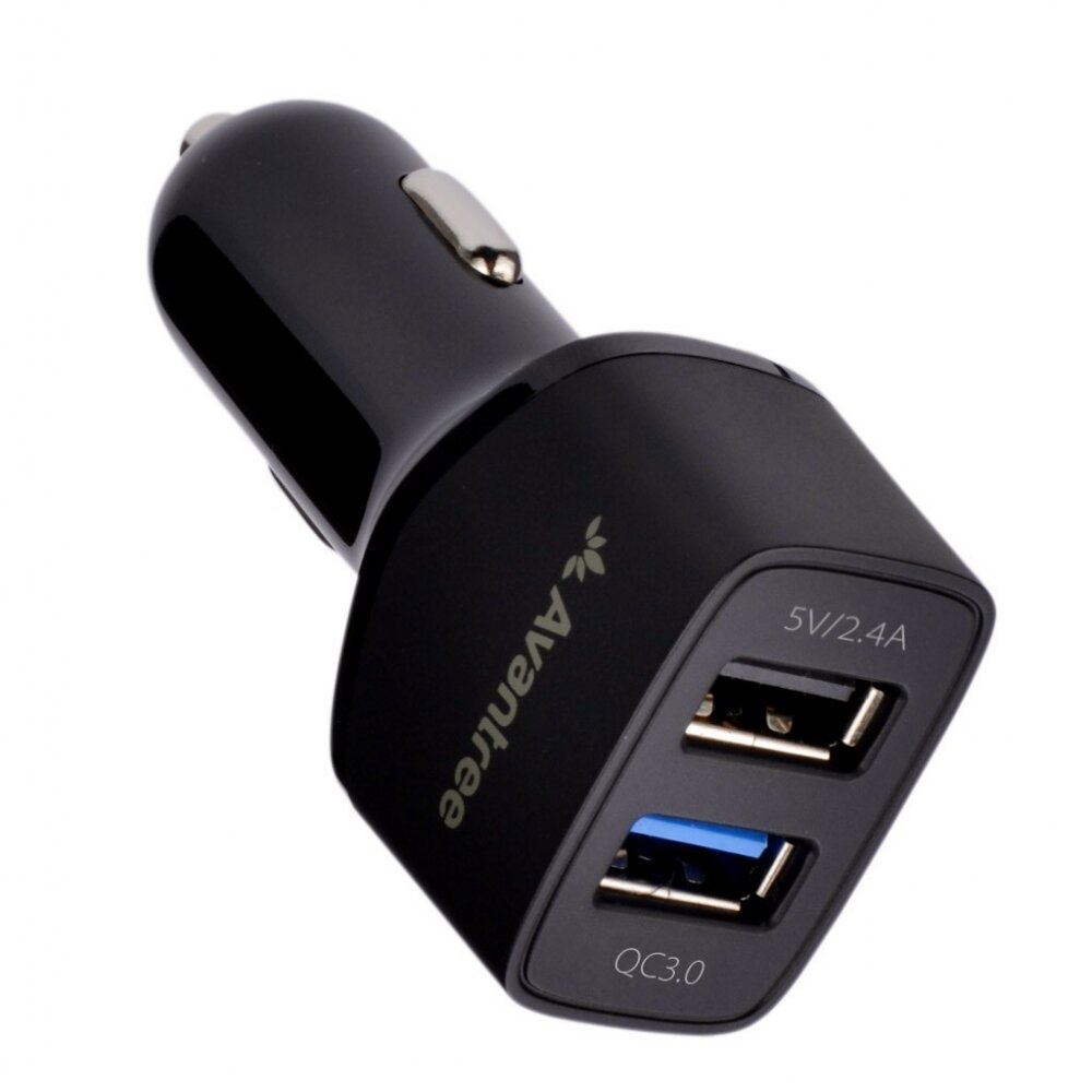 Автомобильное зарядное устройство Avantree Dual USB Quick Car Charger TR409Q