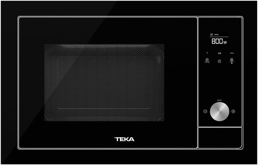 TEKA Встраиваемая микроволновая печь Teka ML 8200 BIS NIGHT RIVER BLACK - фото №1